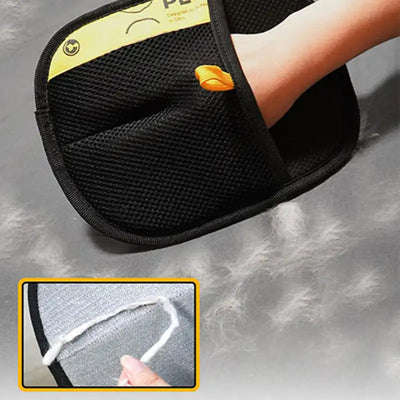 Tierhaar-Reinigungshandschuh | Wiederverwendbar & Chemiefrei | Mühelose Haarentfernung