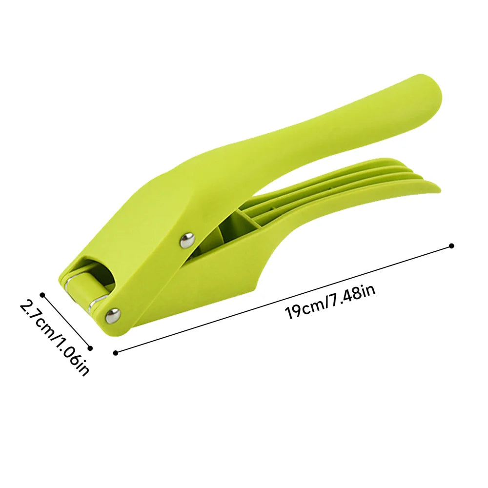 Knoblauchpresse & Schneider | 2-in-1 Edelstahl | Schnell & Sauber