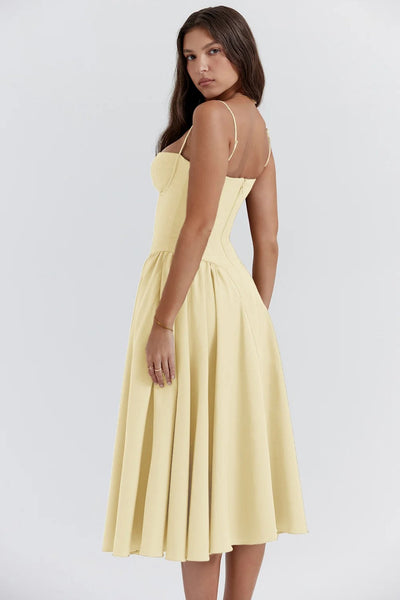 Vivian - Zeitlose Schönheit Midi-Kleid