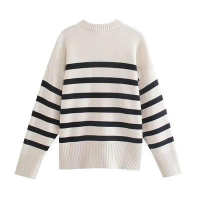 Alisa | Gestreifte Pullover