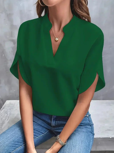 Ortrud™ – Luxuriöse Frauen Elegante Chiffonbluse
