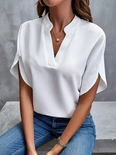 Ortrud™ – Luxuriöse Frauen Elegante Chiffonbluse