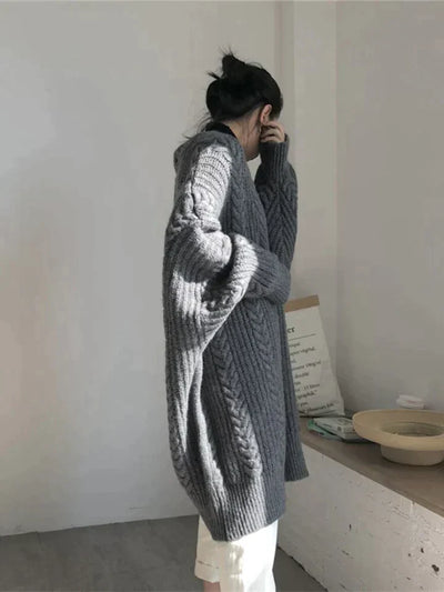 Leonie | Kuschelig Bequeme Strickjacke
