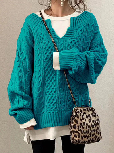 Gracia | Weicher Langarm-Pullover mit femininer Passform