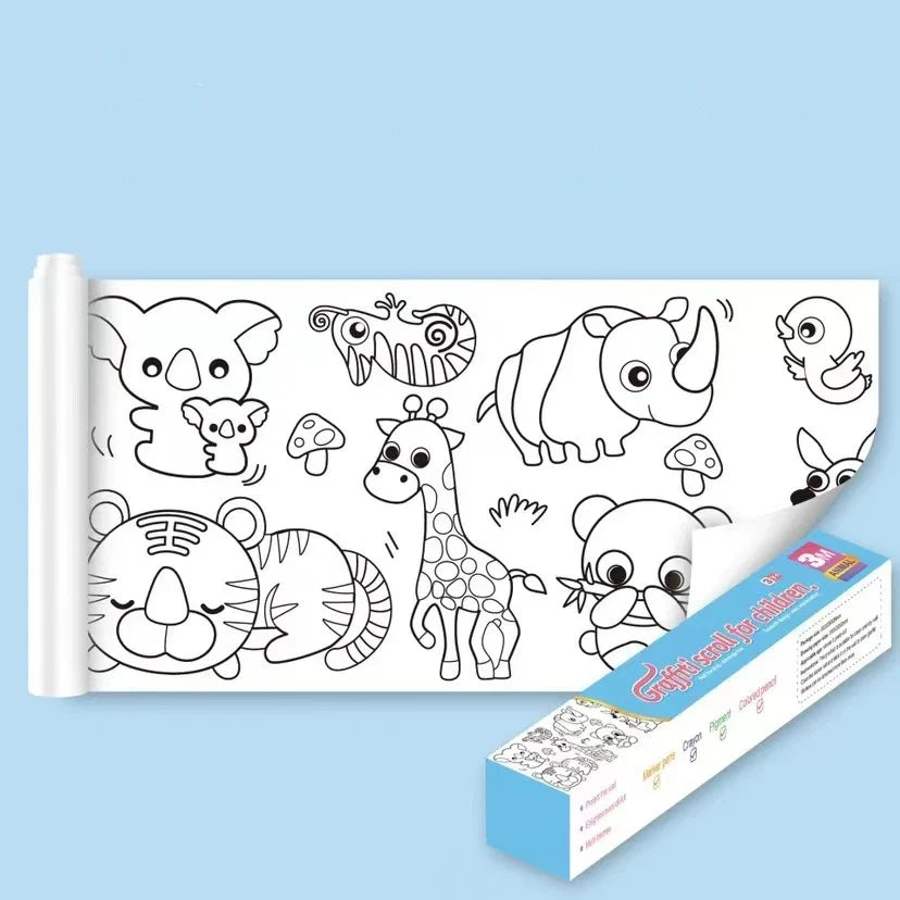SkizzeRolle™ DIY-Zeichenrolle Papier