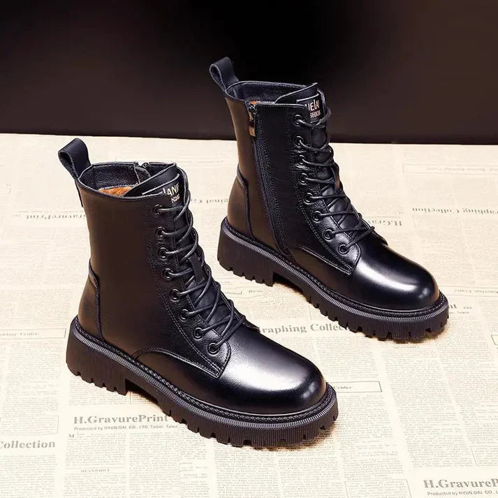 Tahnia™ Stilvolle Komfort-Schutz-Lederstiefel