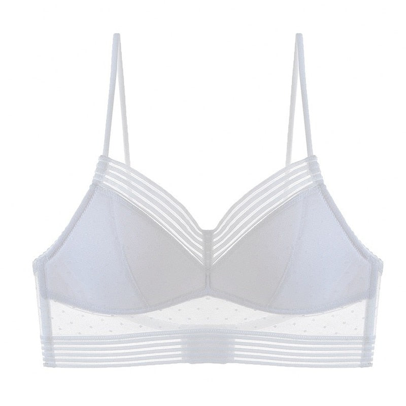 Lotte™ Polka Dot Lace Plunging Bra ( 1+2 Frei )
