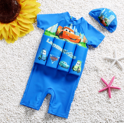 Kinder Schwimmhilfe | Verstellbarer Auftrieb | UPF 50+ Sonnenschutz | Sicher & Bequem