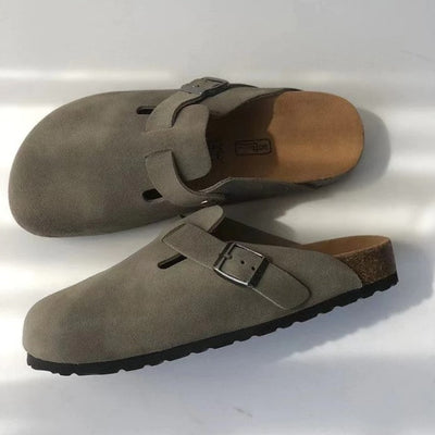 Heidi-Mode - Premium Leder Boston-Sandalen