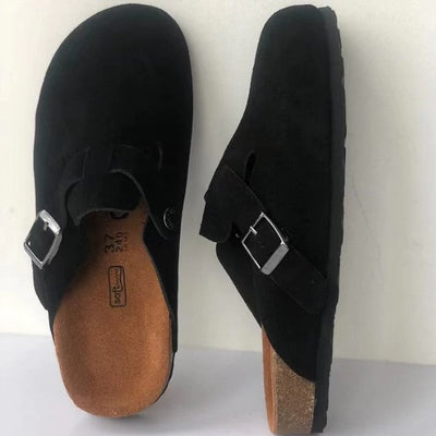 Heidi-Mode - Premium Leder Boston-Sandalen