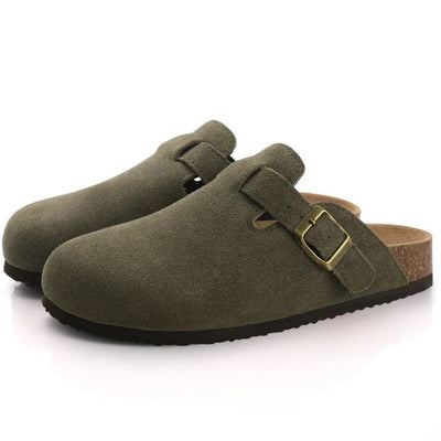 Heidi-Mode - Premium Leder Boston-Sandalen