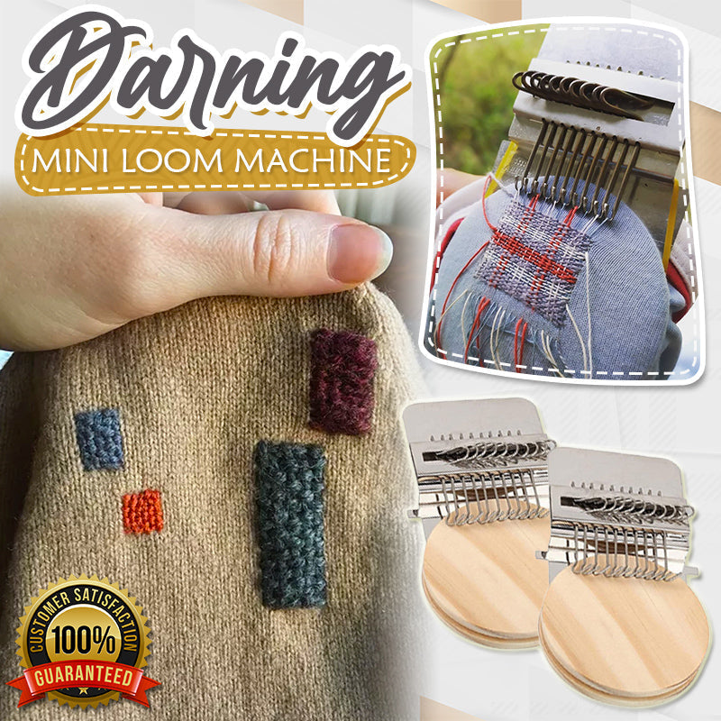 EinfachNähen™ Mini DIY Nadel und Faden Weben Gerät