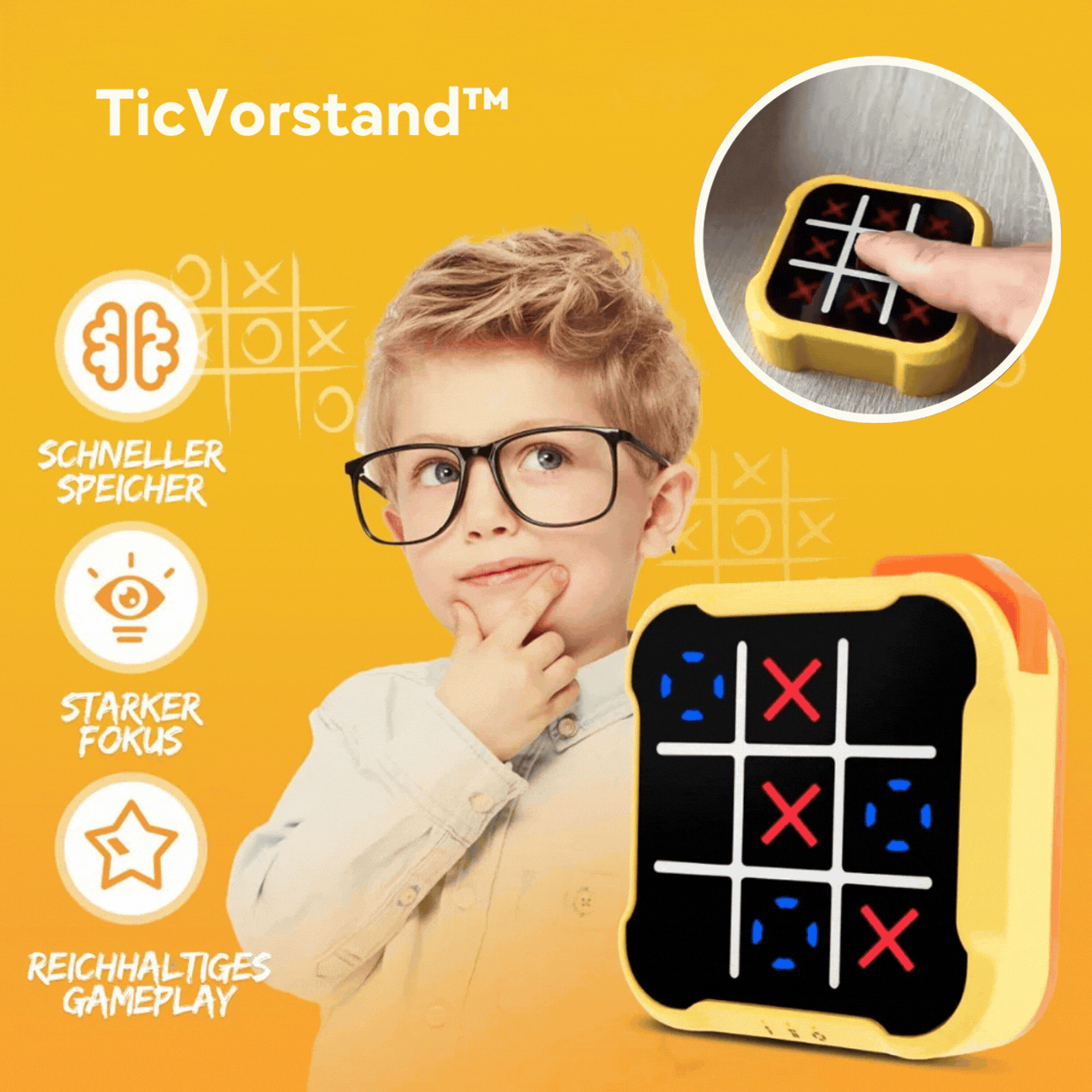 TicVorstand™ Klassisches Familienspiel