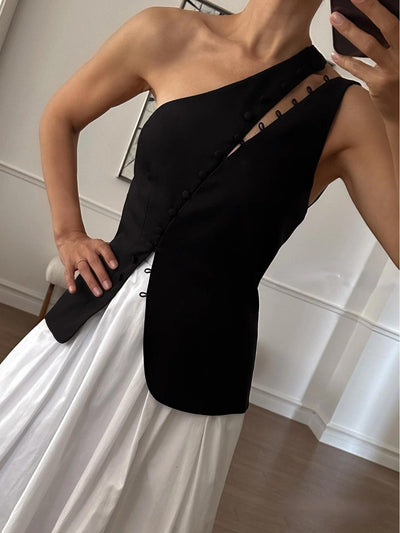 Juliane™ Zeitloser Asymmetrie-Look