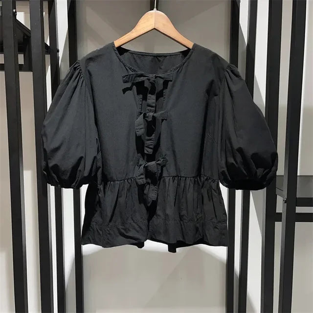 Charlotte | Puffärmelige Damenbluse