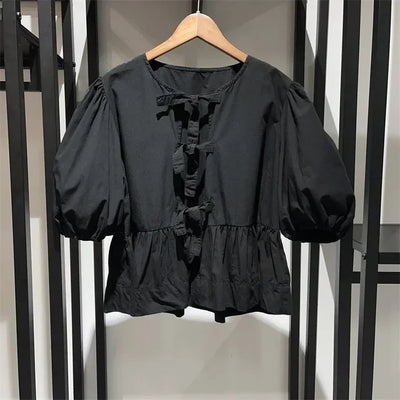 Charlotte | Puffärmelige Damenbluse