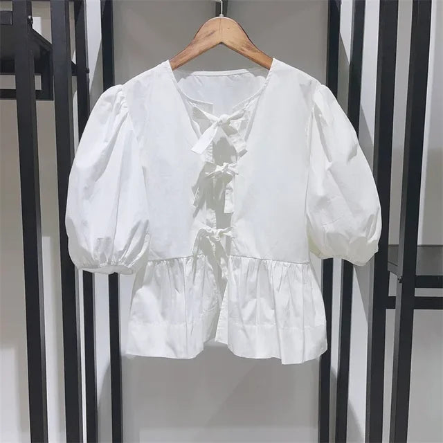 Charlotte | Puffärmelige Damenbluse