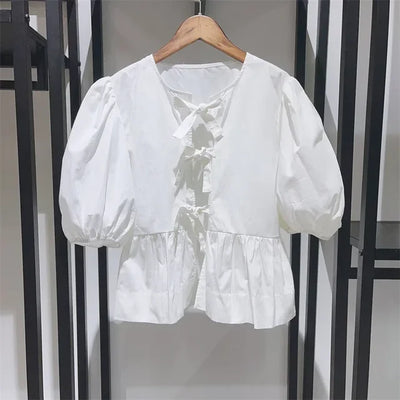 Charlotte | Puffärmelige Damenbluse