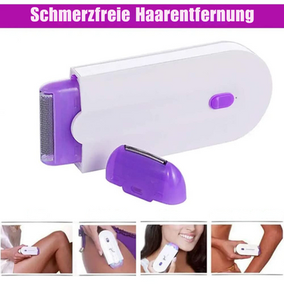 DoppeltGlatt™ Mühelose Haarentfernung in nur wenigen Sekunden
