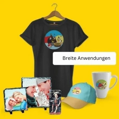 ThermischeÜbertragungen™ Präzisions-Transfertechnik in nur wenigen Minuten