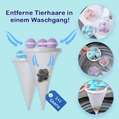 Tierhaarfreie Wäschehilfe