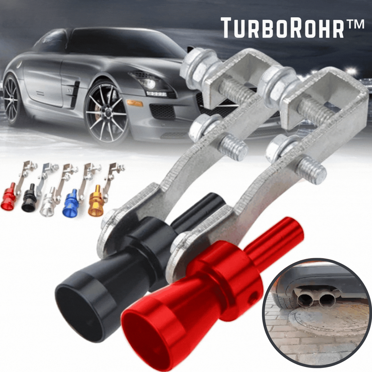 TurboRohr™ Nahtloser Abgasstrom (1+1 Gratis)