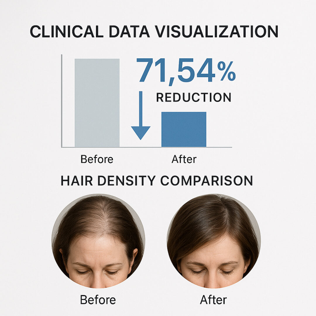 2+2 Gratis | Anti-Haarausfall Serum mit Kopfhautmassager | 2-in-1 Haarwachstums Kur | Kühlt, Stärkt & Fördert Neues Haarwachstum