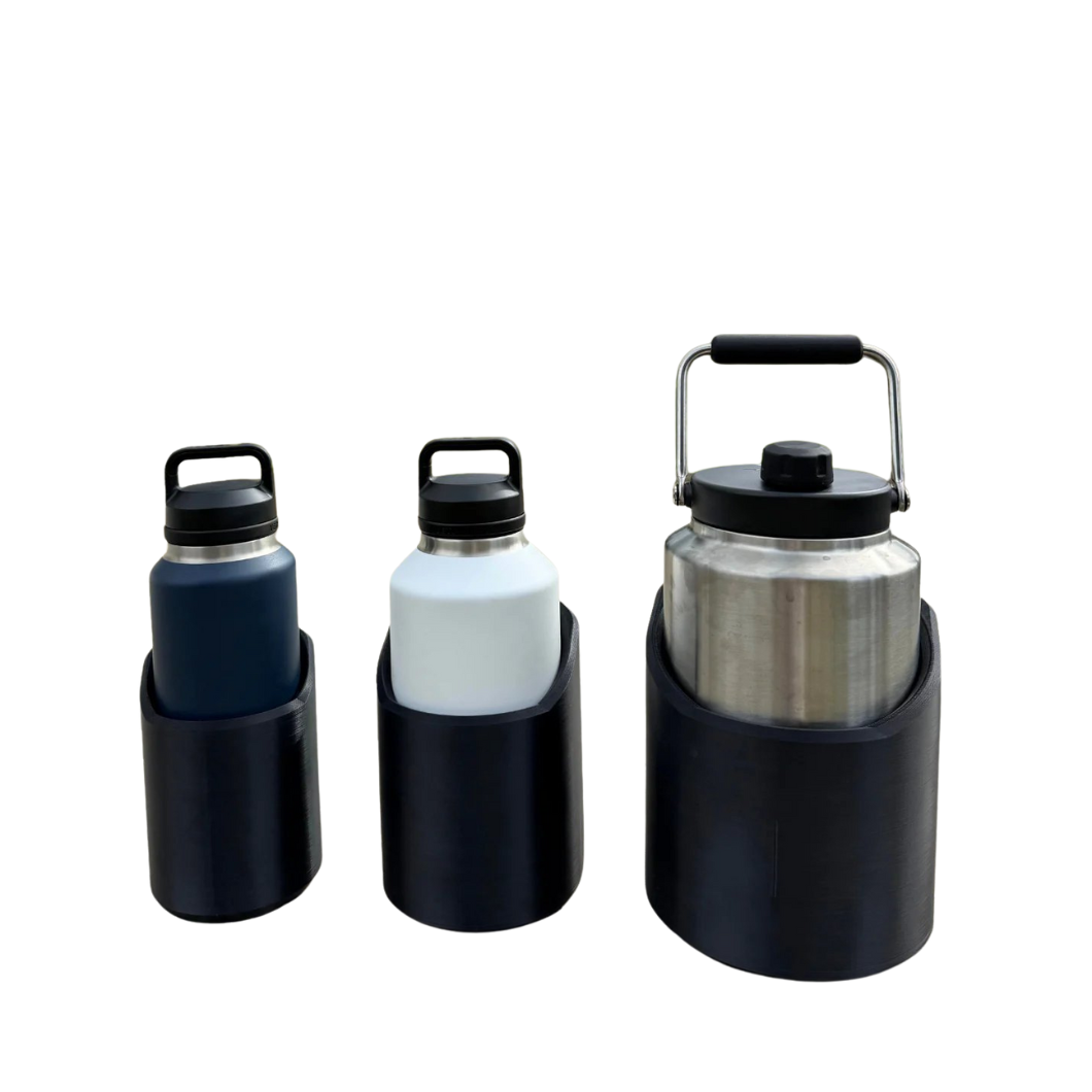 Magnetische Flaschenhalterung | Starker Magnet & Rutschfester Halt | 3D-gedruckt & UV-beständig | Für Werkstatt & Fahrzeug