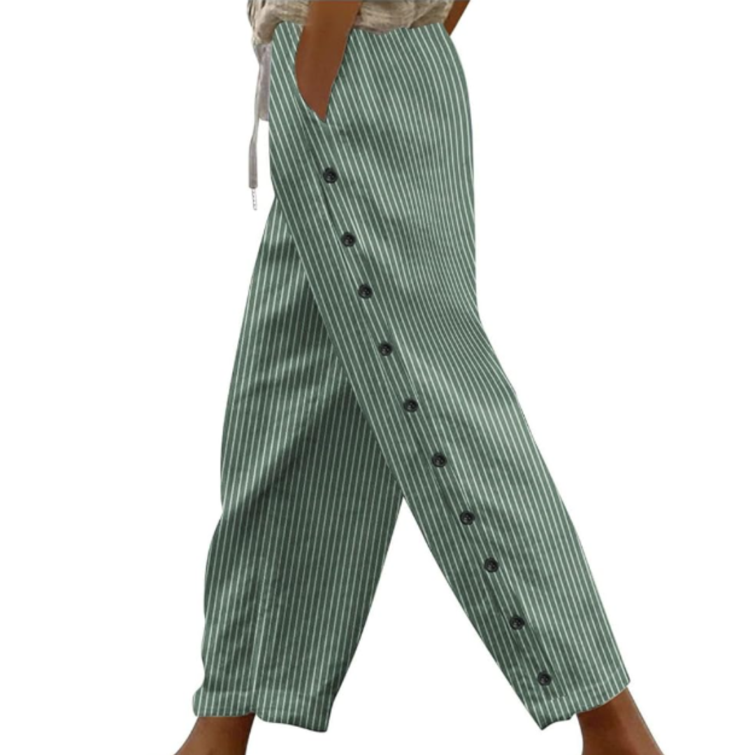 Kurze Sommerhose Für Damen | Gestreift