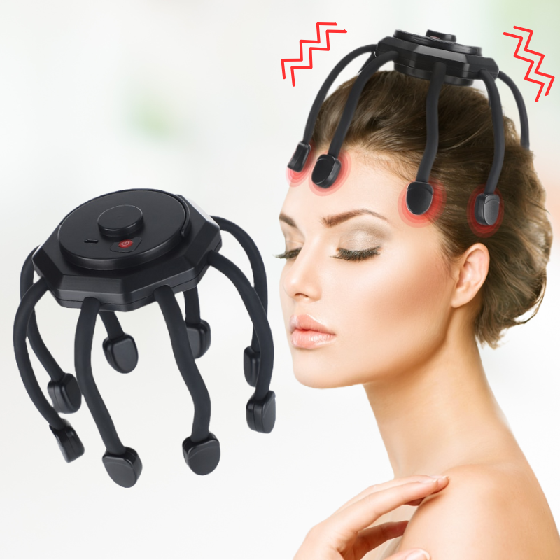 KopfGlückseligkeit™ Kopfhaut-Massagegerät