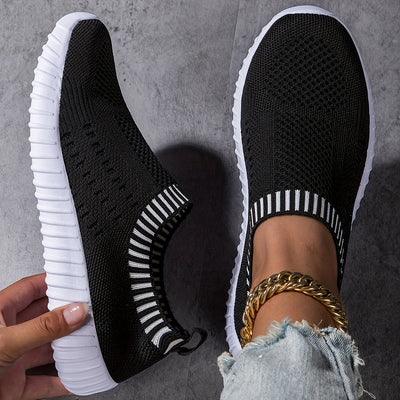 VitaFlex™ – Bequeme Slip-On Damen Sneaker mit Atmungsaktivem Design