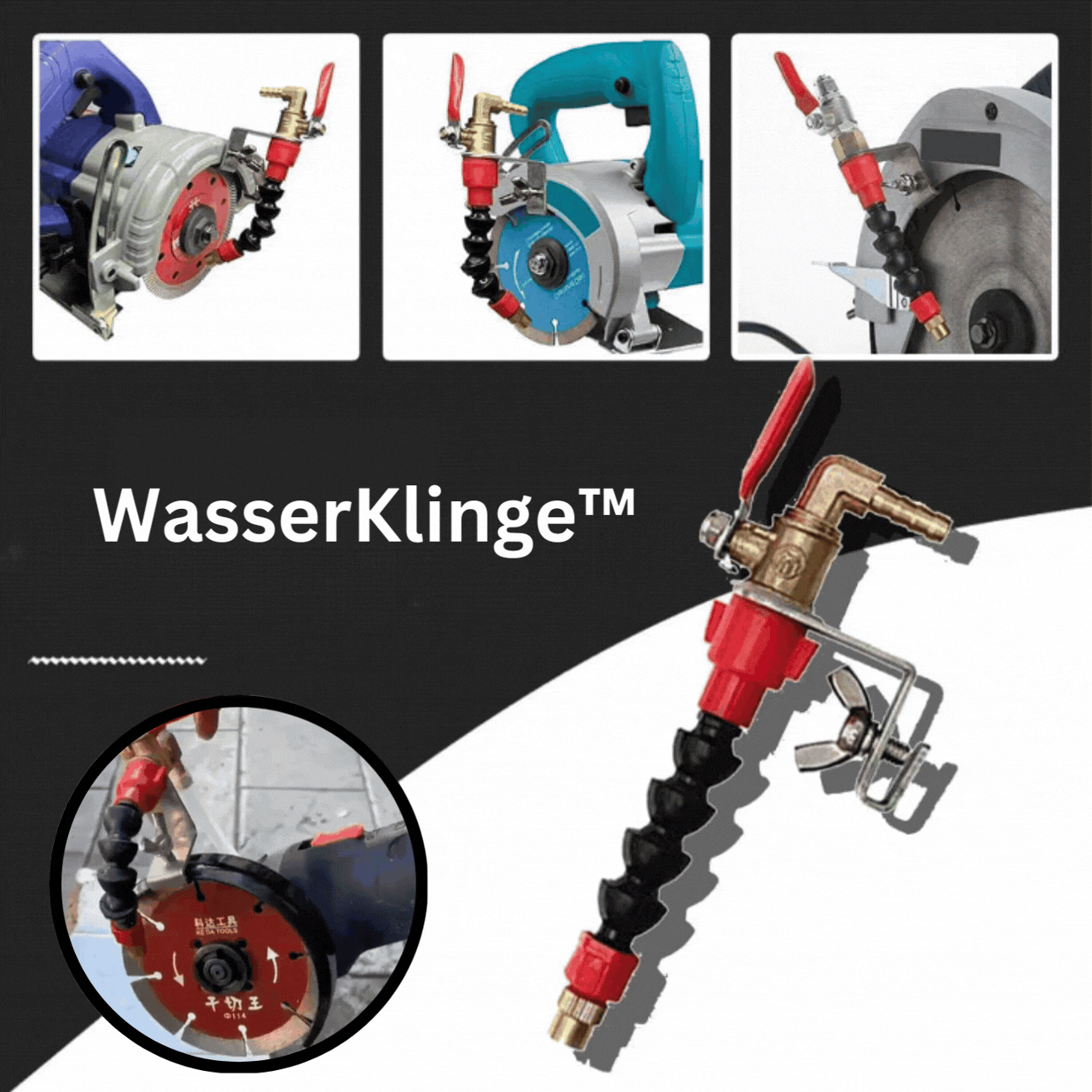 WasserKlinge™ Nahtloser Schnellschneider