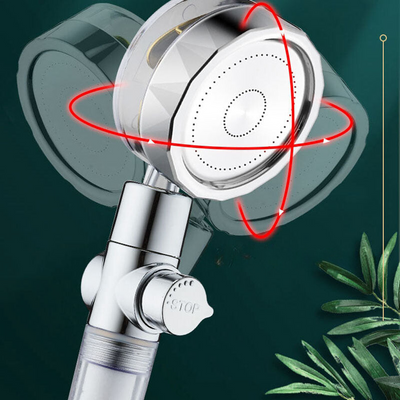 LeistungDurchfluss™ Hoher Druck mit dieser Propellerdusche