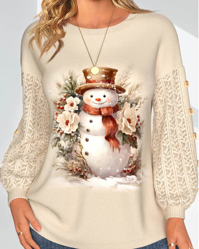 Amalia | Schneemann Pullover