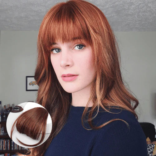 KnallSchnapp™ Frauen Clip Haar Pony