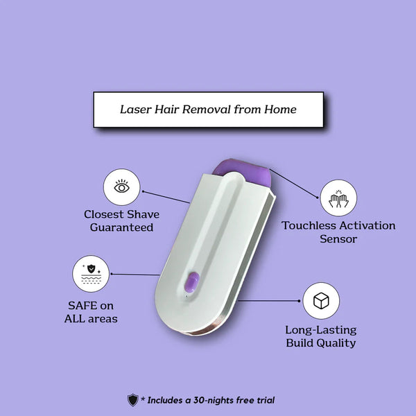 SeidigeHaut™ Laser-Haarentferner