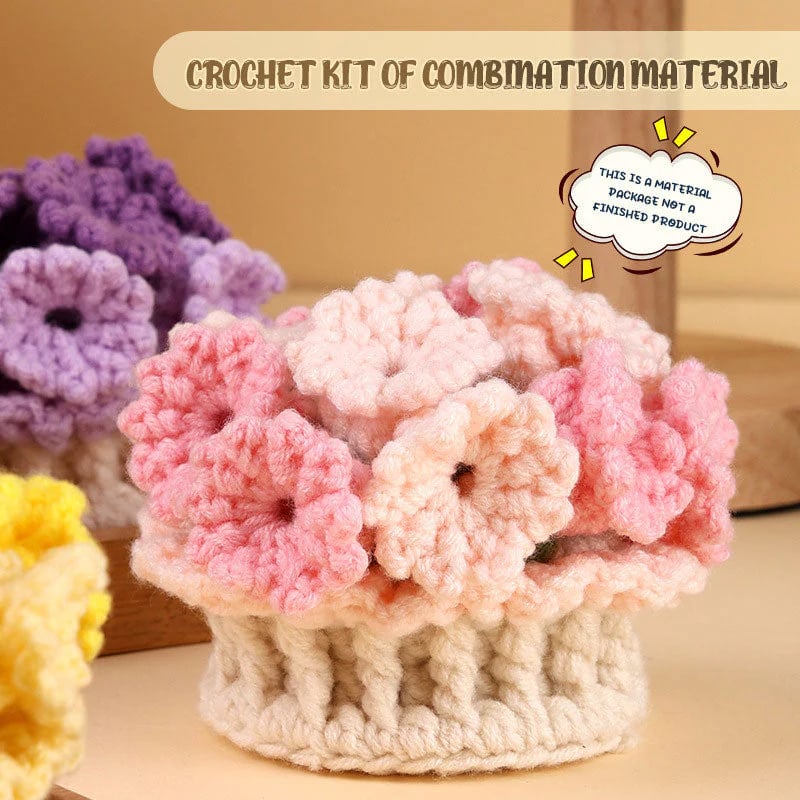 2+2 Gratis | GarnBlüte™ Stressfreier Häkelspaß