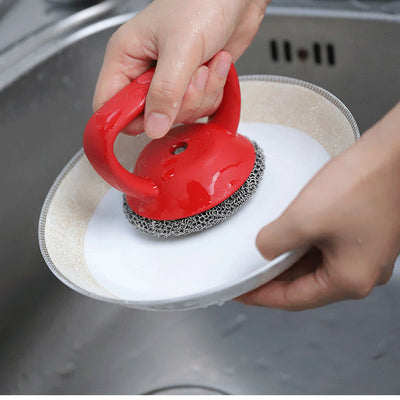 StahlPeeling™ Ergonomischer Schrubber aus Edelstahl