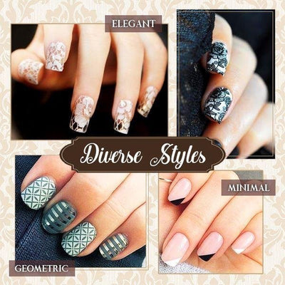 lusailstore - Nailtip-Styling Nagelkunst Jelly-Stempel