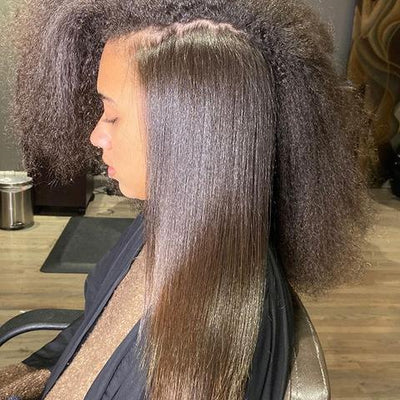 KeramischerGlanz™ Glattes Haar in 10-15 Minuten