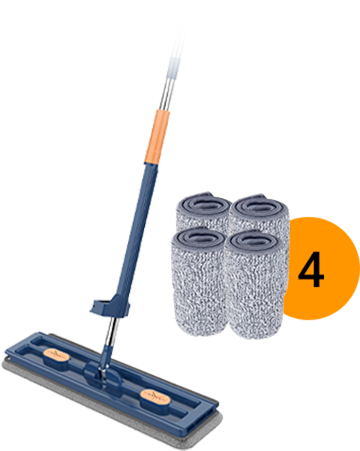 SchlankerSchwung™ Trendy Bodenreiniger für flache Oberflächen