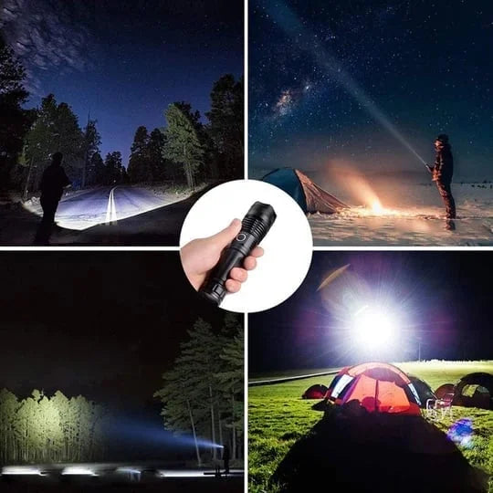 HellerStreik™ Maximale Helligkeit Reichweite Taschenlampe