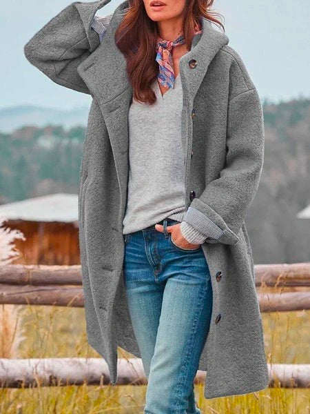 Clarissa™ Zeitlos geknöpfte Modejacke