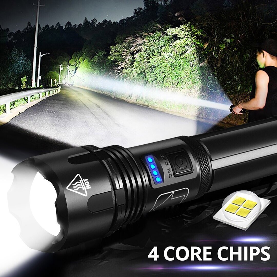 HellerStreik™ Maximale Helligkeit Reichweite Taschenlampe