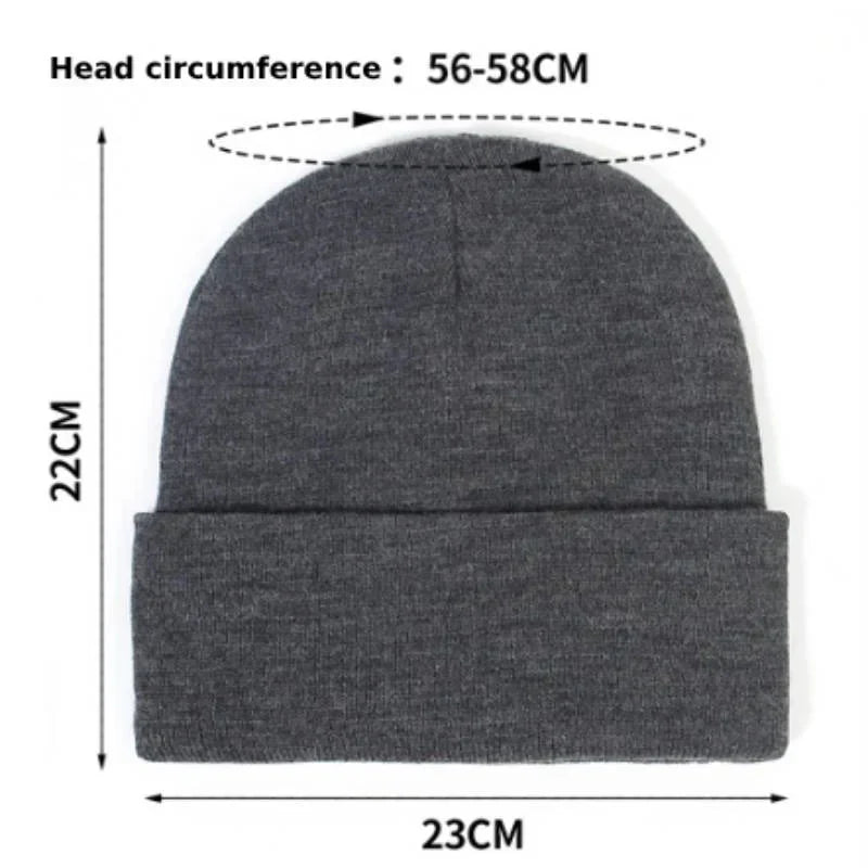 Unisex Beanie | Anti-Statik & Anti-Frizz | Weiches, Glattes Gewebe | Verwirrungsfreies Design