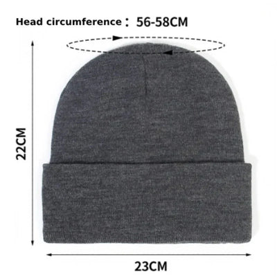 Unisex Beanie | Anti-Statik & Anti-Frizz | Weiches, Glattes Gewebe | Verwirrungsfreies Design