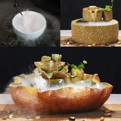 Ultraschall Nebelmaschine | LED-Fog Maker mit Intelligenter Sensor | Deko & Luftbefeuchter für Halloween & Zuhause