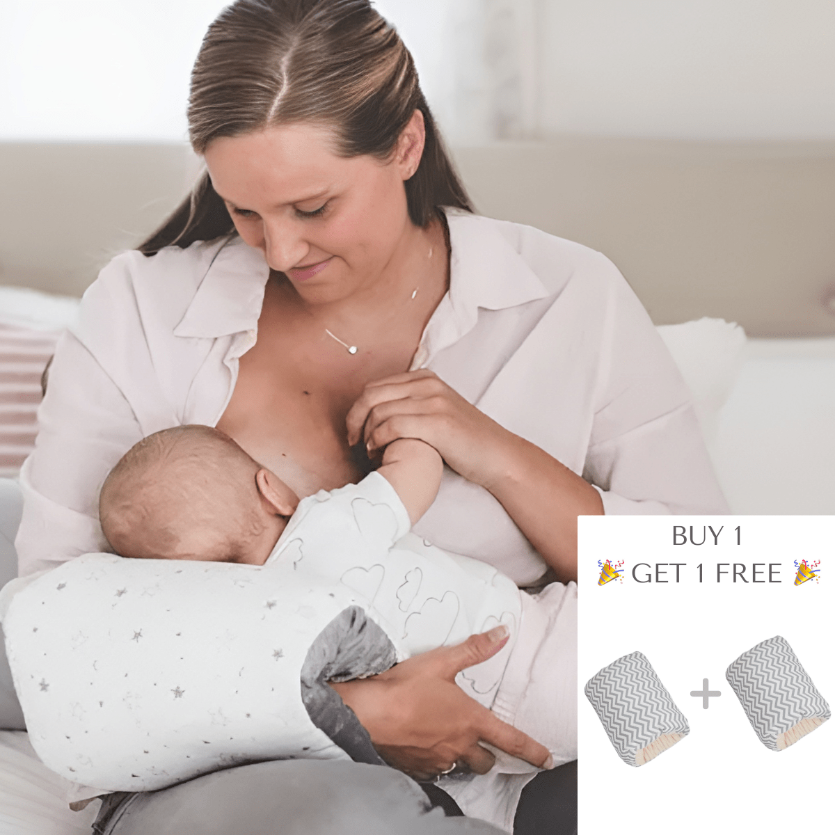 1+1 Gratis | KuschelArm™ Bequeme Stillunterstützung