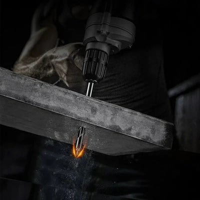 Bohrer Set | 7-teilig | Hartmetall | 4-Schneiden Kreuzdesign | Universell kompatibel