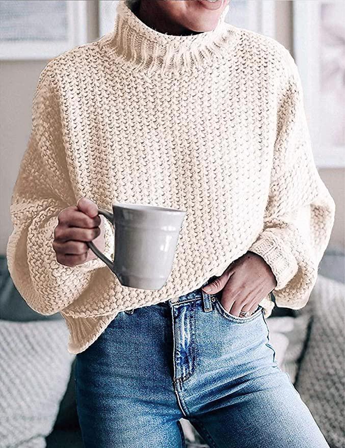 Hannah | Hochgeschlossener Pullover